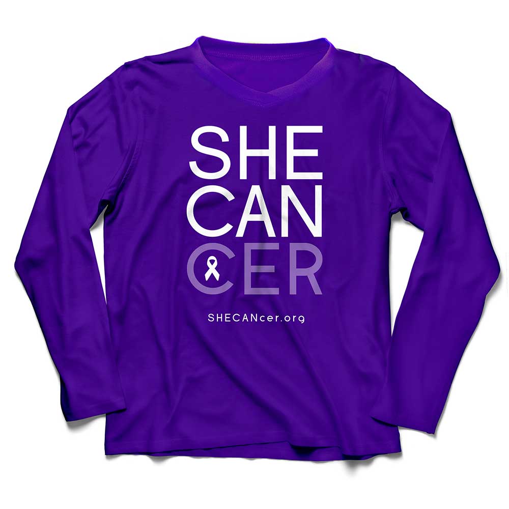 SHECANcer | UPF clothing | purple | cancer | cancer supporters